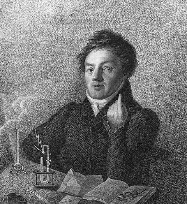 A lithographed portrait of Johann Wolfgang Döbereiner in early nineteenth-century dress, facing slightly right.